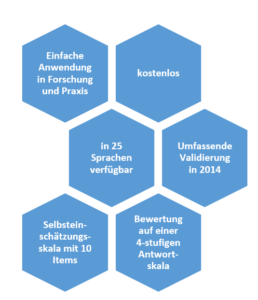 grafische Darstellung wichtiger Informationen über die HPS